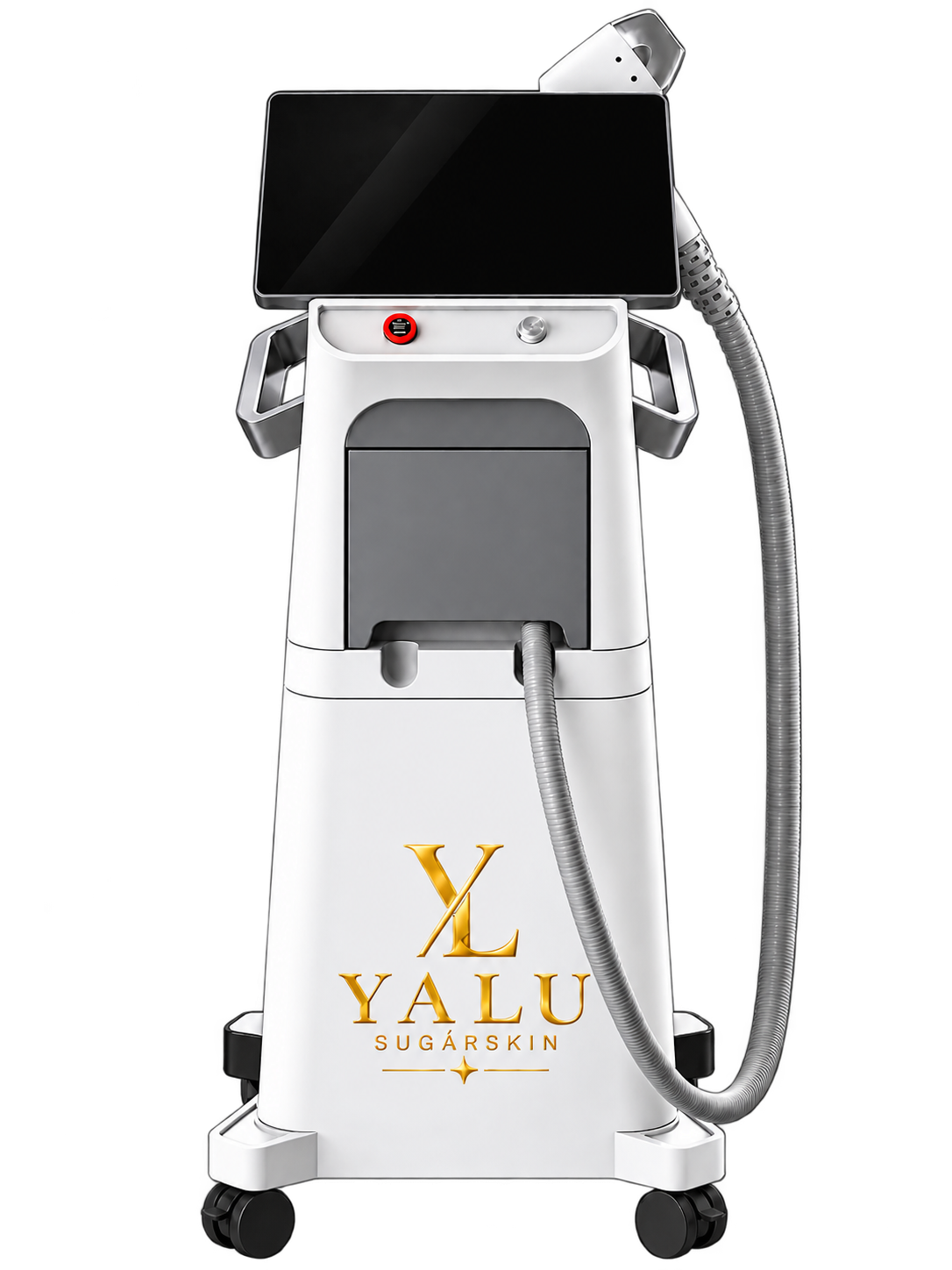 Diodenlaser 4W KI mit 5500 Watt im Behandlungsraum von Yalu Sugarskin